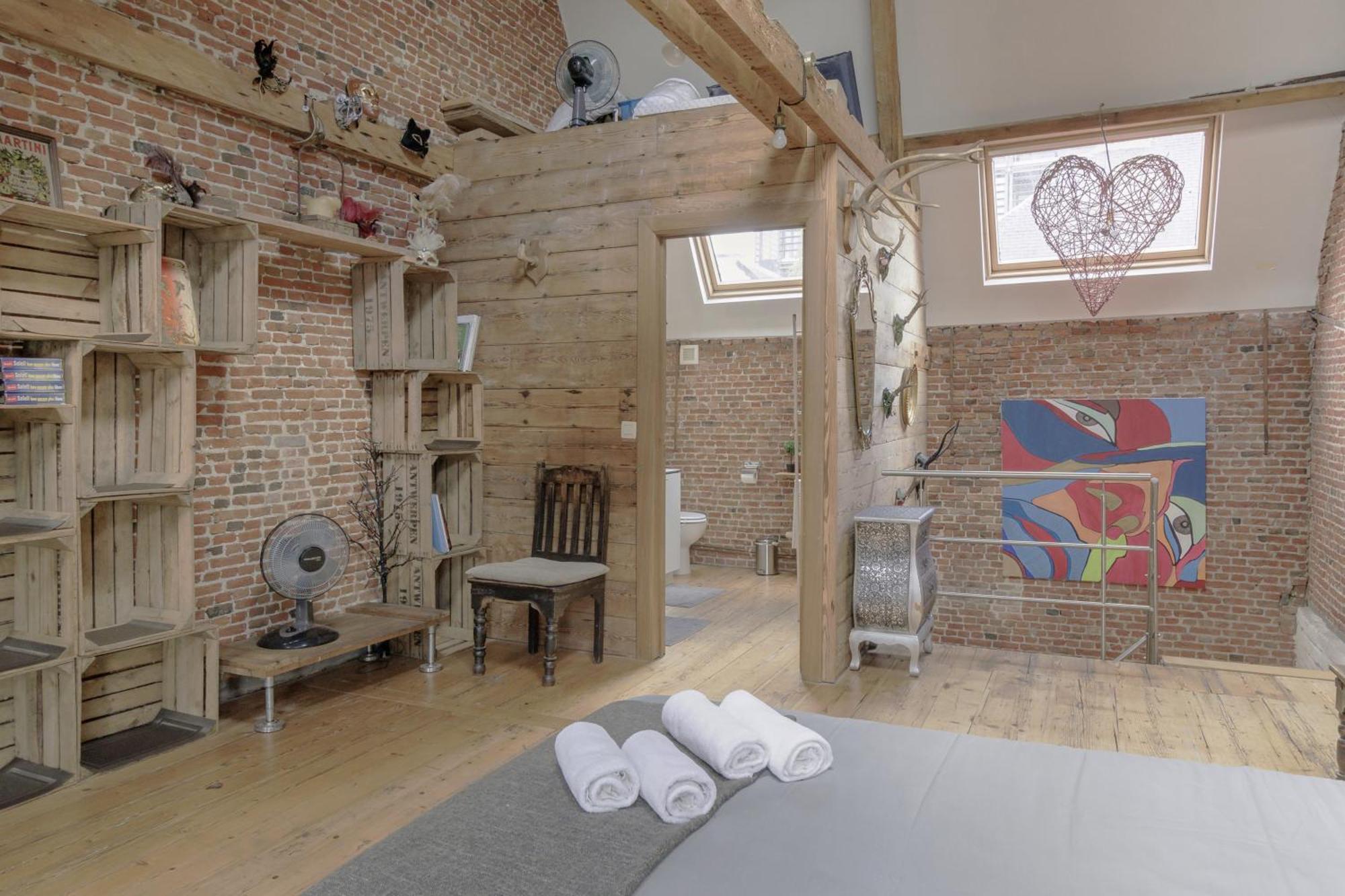 Apartmán Re-Claimed Loft Antverpy Exteriér fotografie
