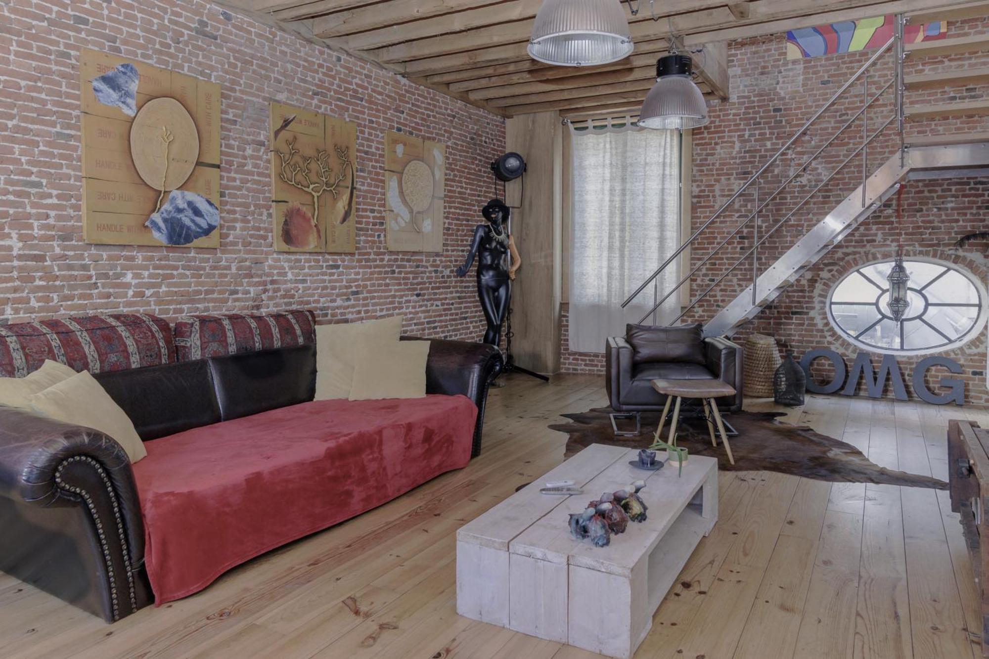 Apartmán Re-Claimed Loft Antverpy Exteriér fotografie